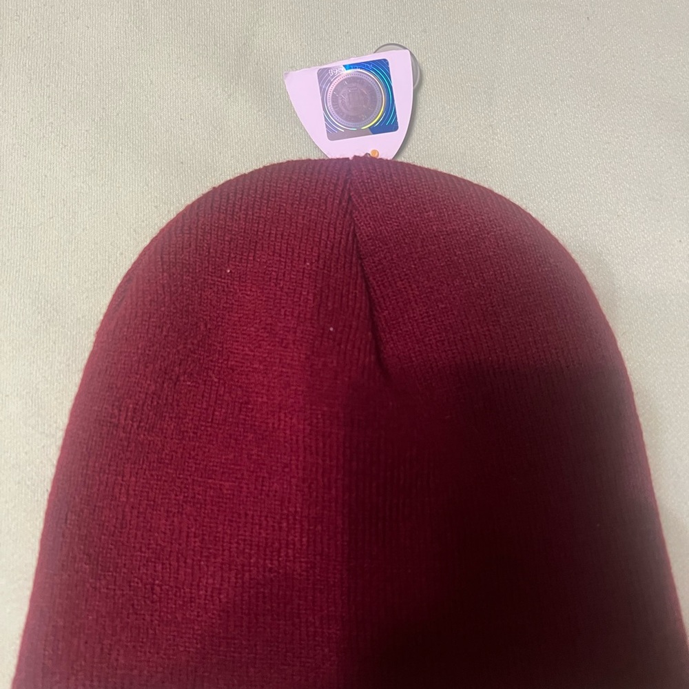 Kids Maroon Beanie